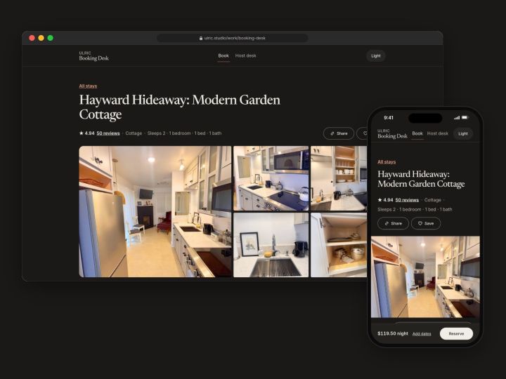 Dark mode property page