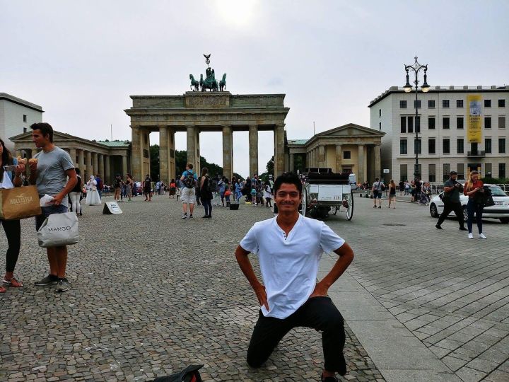 Berlin welcomes me