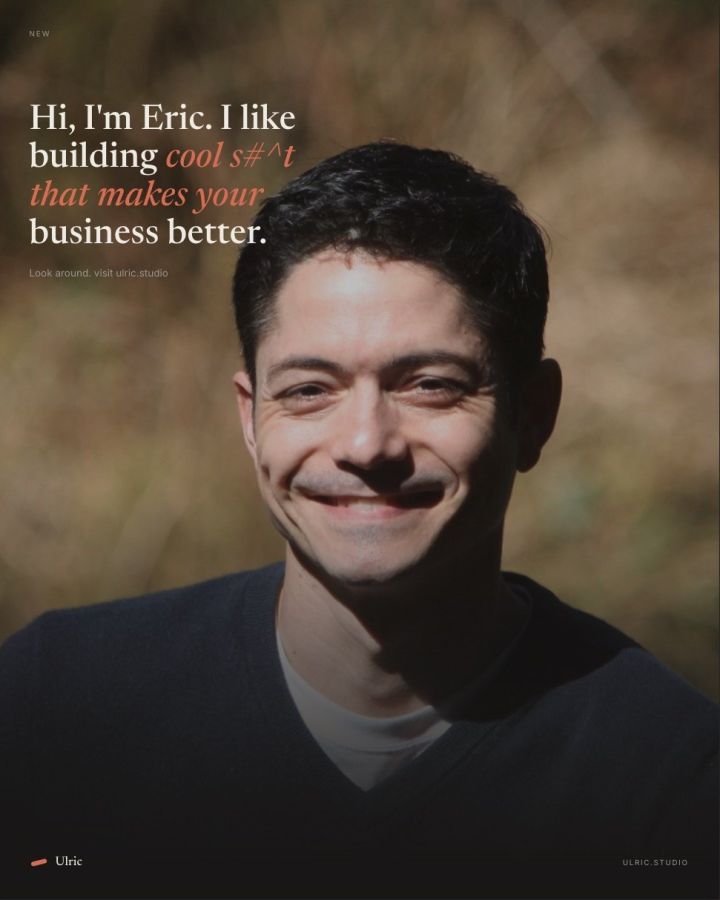 hi, i'm eric