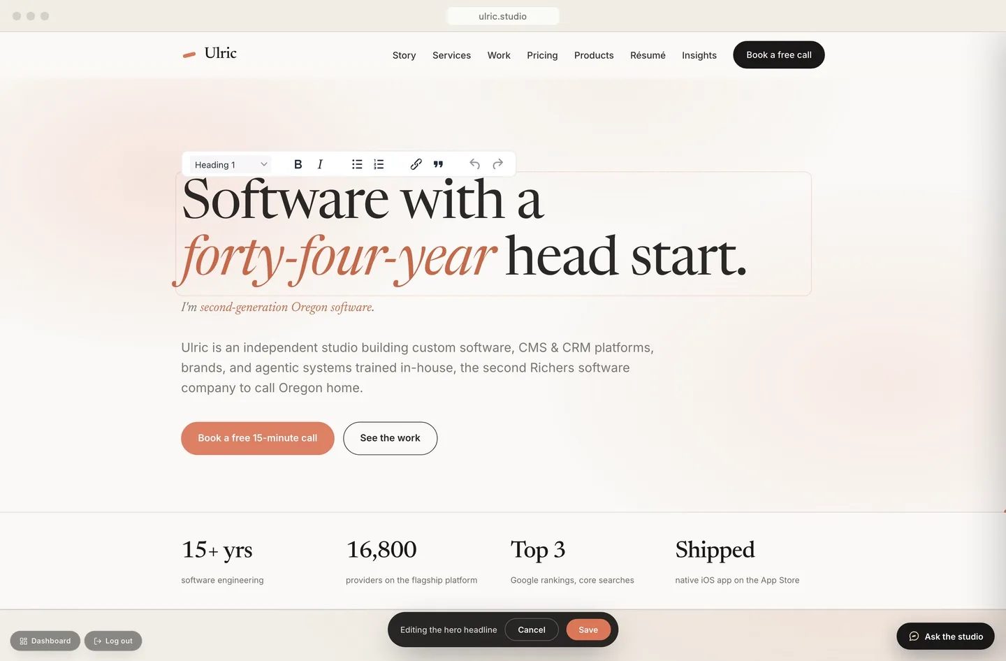 UlricCMS
