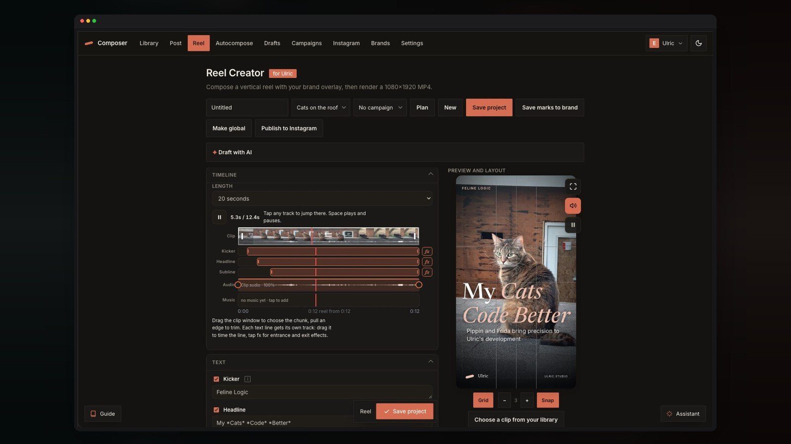 The Reel Creator