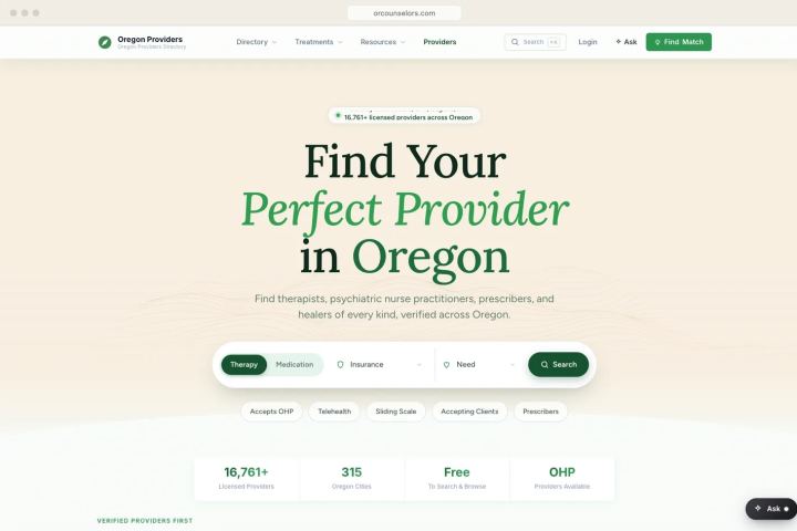 Oregon Counselors