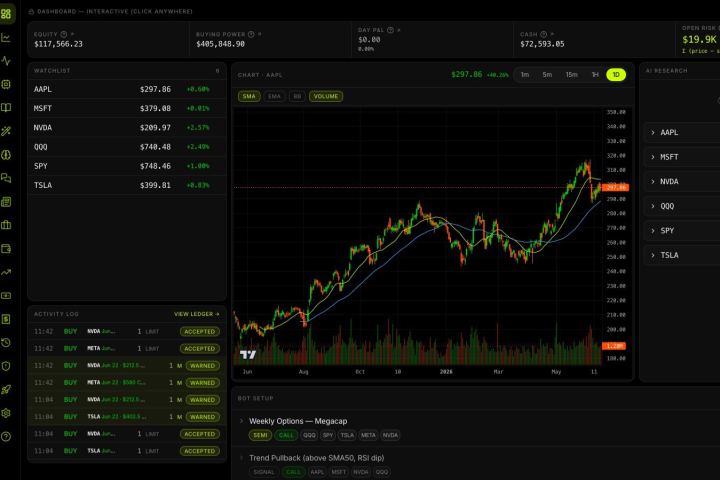 Rust Native Investing Application
