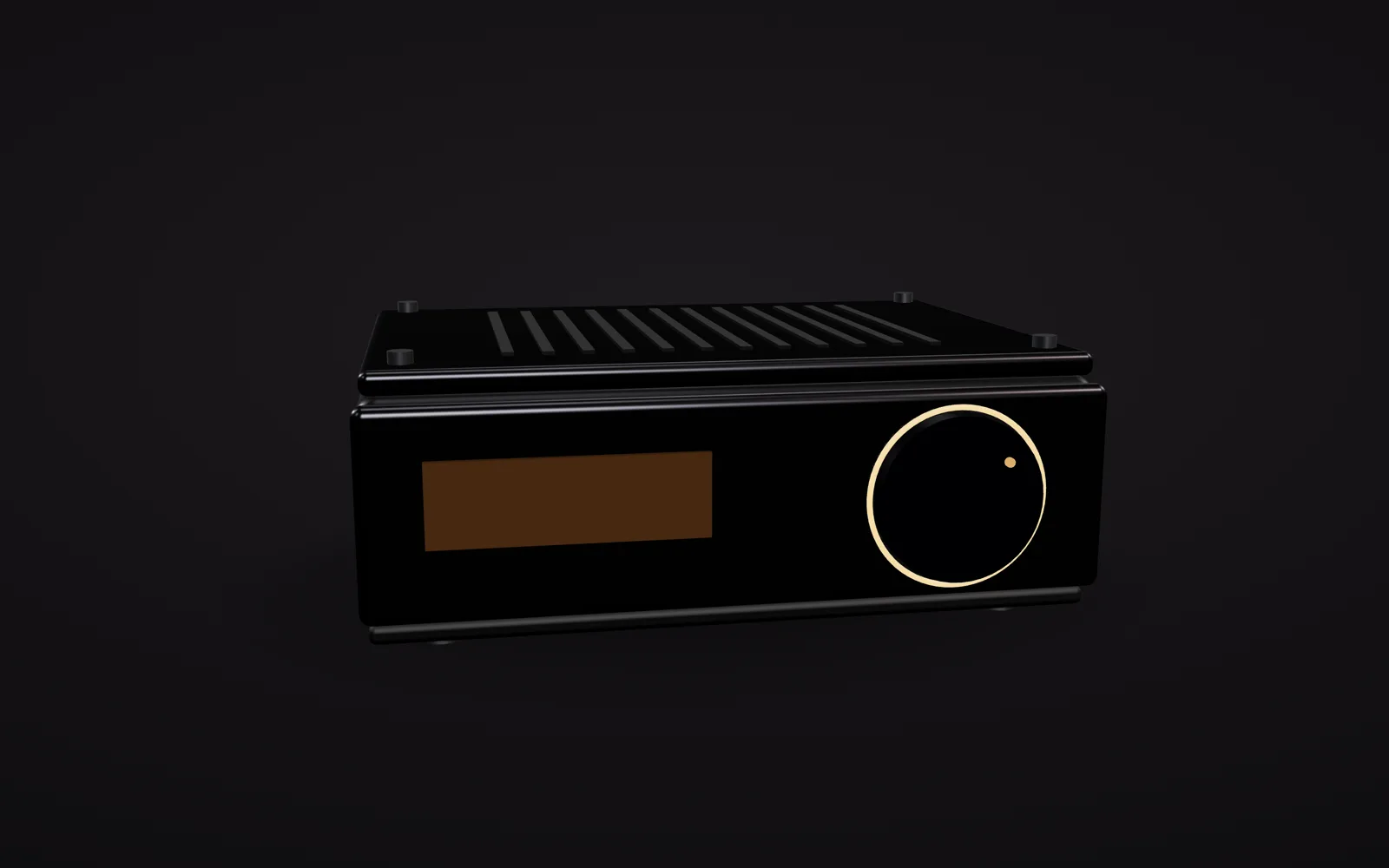 ARC ONE, a machined desktop amplifier rendered in the browser